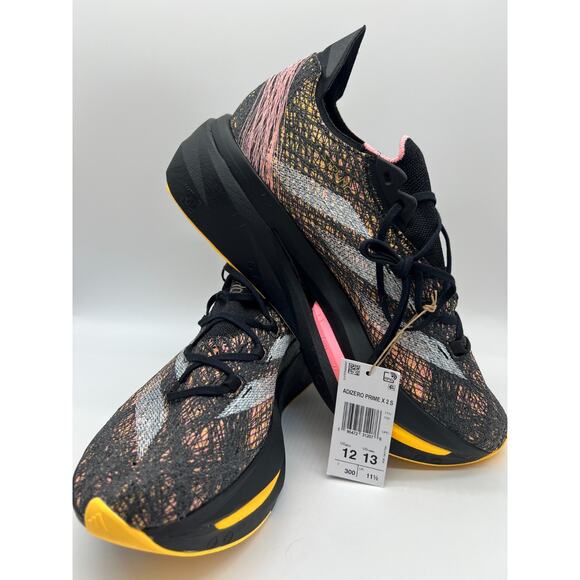 adidas Adizero Prime X 2.0 Strung Black Spark Sneakers ID0267 Men's Size 12 - Picture 5 of 12